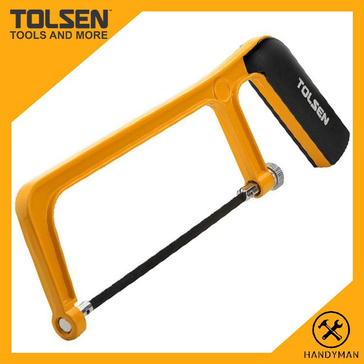 Tolsen 6 Inch Mini Hacksaw Frame 30051