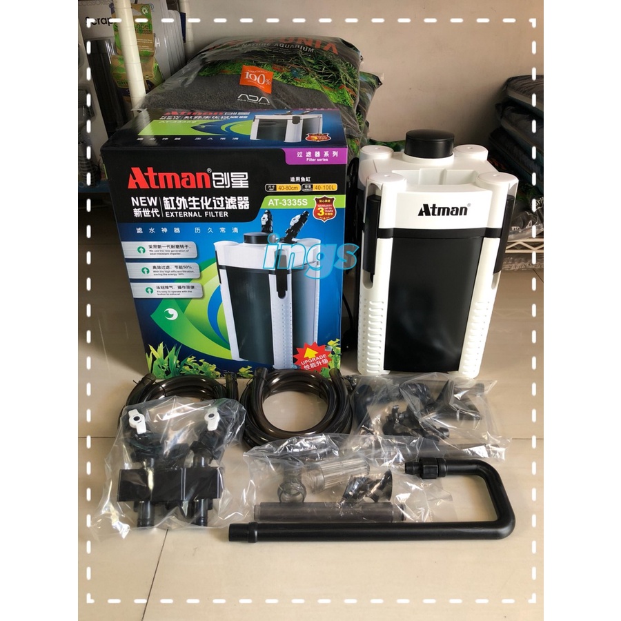 Atman External Filter AT 3335s (New Upgrade Filter Series) | Shopee ...