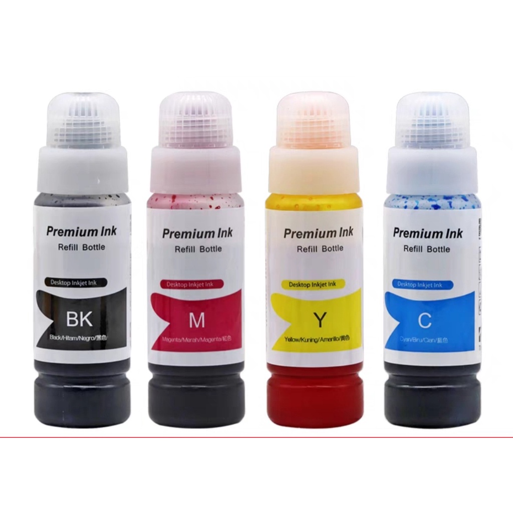 Premium Refill Ink Compatible Epson 001 Printer Ink Bottle For Epson Eco Tank Ink Tank Printers 8784