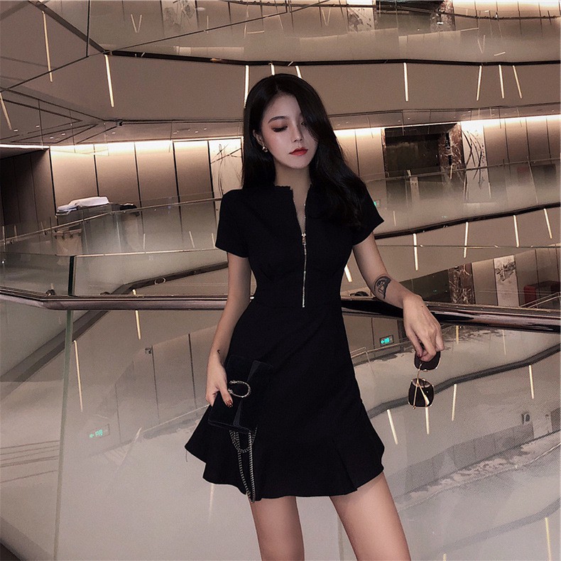 Singapore Black Dress