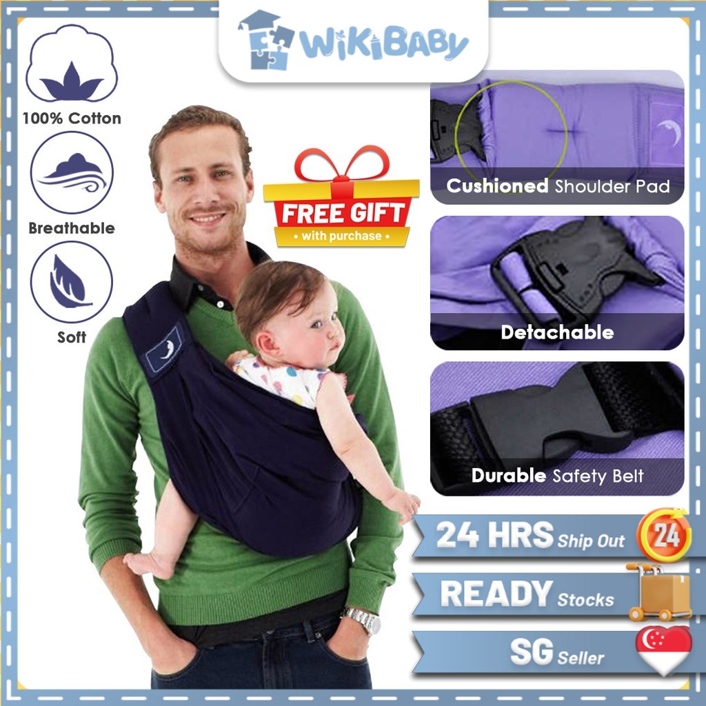 The Baba Sling】 Ergonomic Baby Carrier Adjustable Baby Carrier