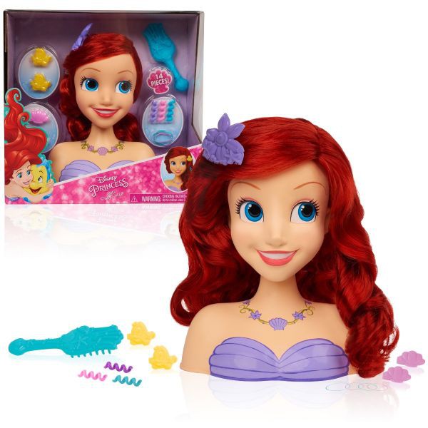 disney princess styling head doll