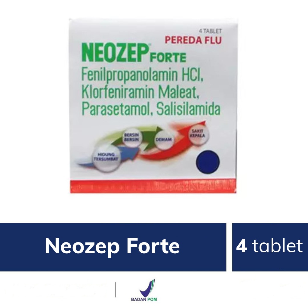 Neozep Forte 4s FLU MEDICATION | Shopee Singapore