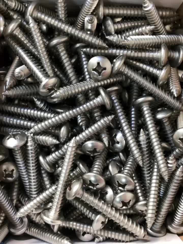 QuarkMRO M2 / M2.3 / M2.5 / M3 Stainless Steel 304 Phillips Pan Head Self Tapping Screws - Metric (Various Sizes)
