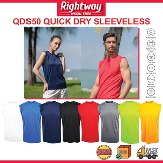 RIGHTWAY Quick Dry Sleeveless Best Selling Unisex Sportwear Microfiber Training Jersey Singlet Men QDS50 B