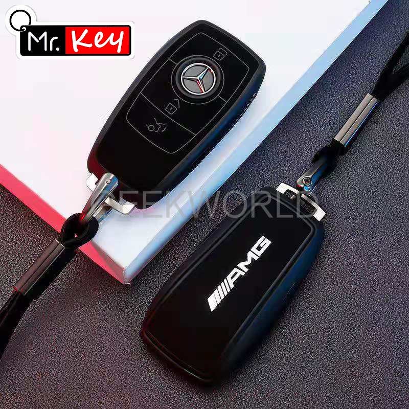 【Mr.Key】Mercedes Benz AMG Key Case S400 / E300 / C260 / B180 / A180 ...