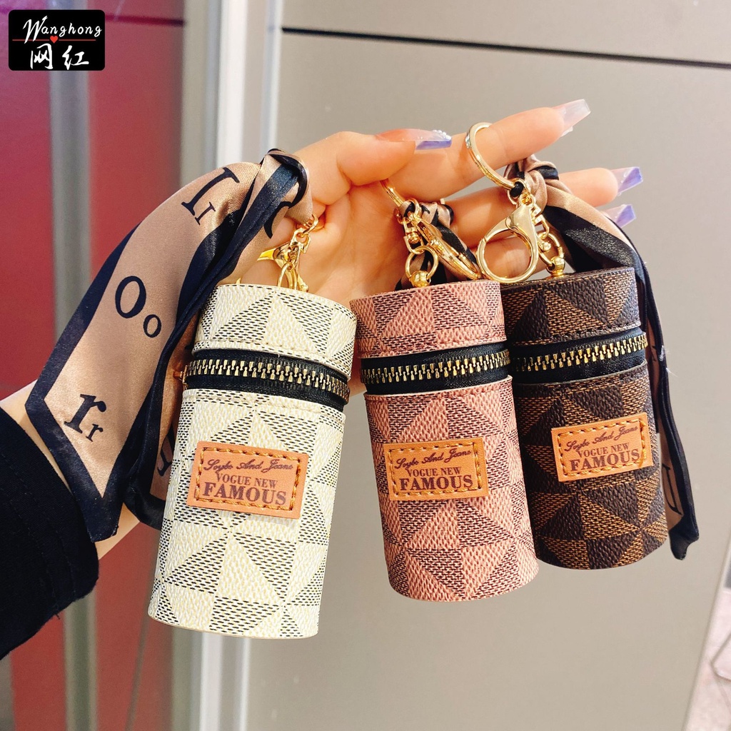Luxury High-Class LV Bag Keychain Premium Work Classic Retro Bucket ...