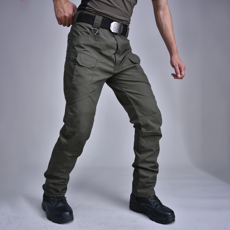 SG🧁Waterproof Multi pockets Slim fit Anti Tear Wear-resistant Tactical ...