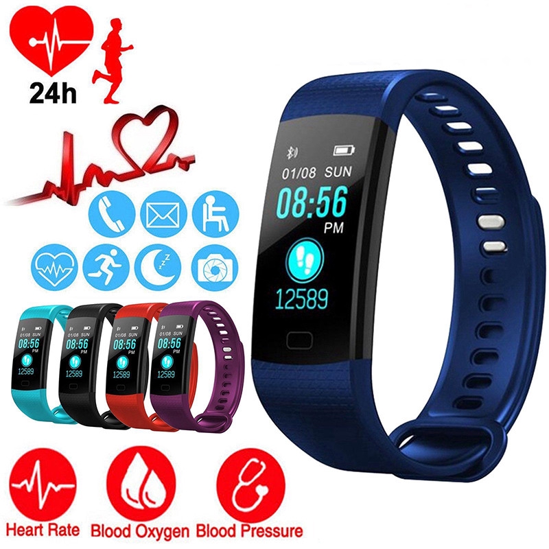 Y5 smart band cheap with heart rate monitor