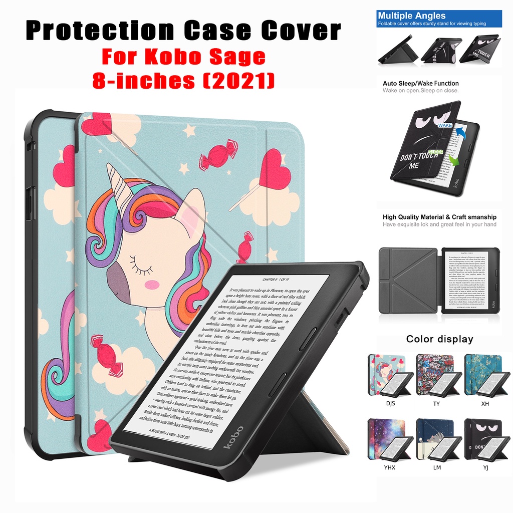 Drop Resistant Slim Protective PU Case for Kobo Sage 8 Inch 2021 - China  Ebook Cover and Ereader Case price