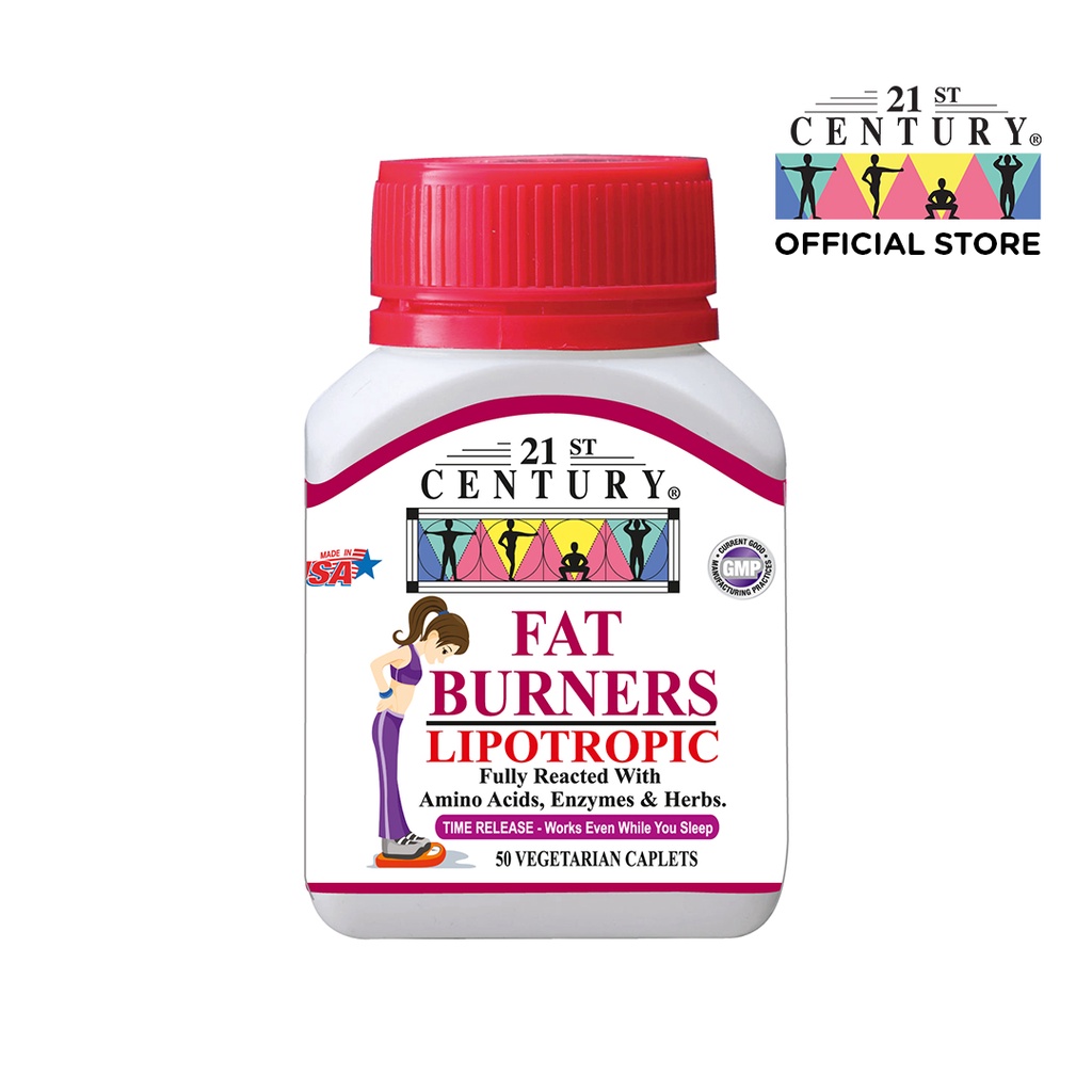 21st Century Fat Burners, Natural Metabolism Increaser 50 Vegetarian
