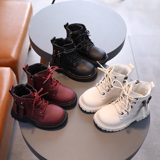 Childrens leather boots on sale sale