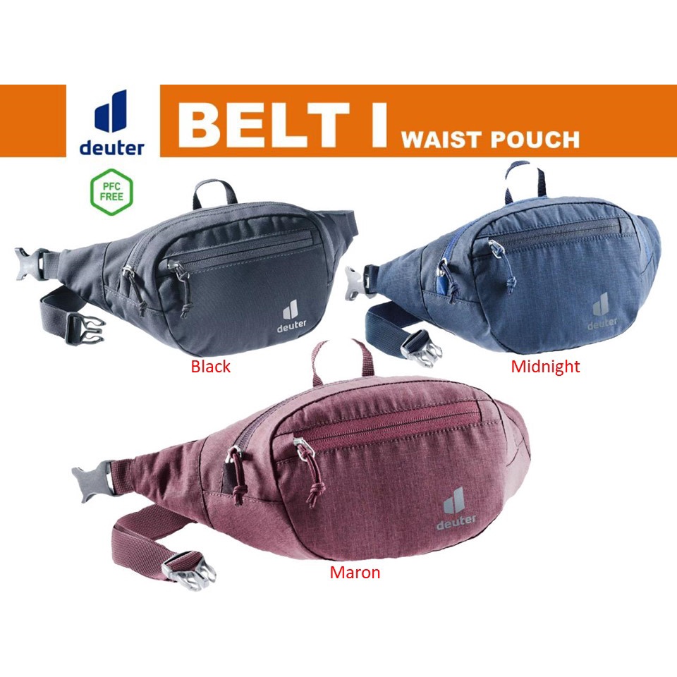 2023 URBAN BELT BELT I Deuter Pouch Waist Pouch Hip Bag Travel Work 1.5L Shopee Singapore