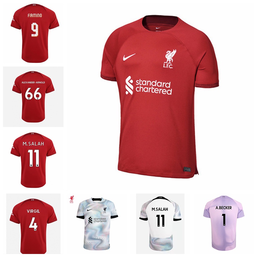 2023/24 Kids Nike Alisson Becker Liverpool Home Jersey - SoccerPro