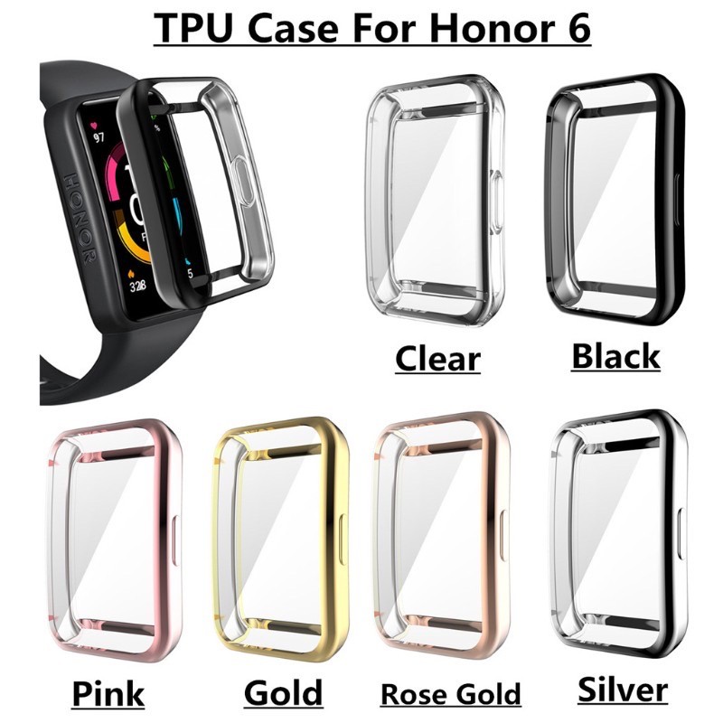 3 Pezzi Vetro Temperato 9H Per Honor Band 7 / 6 E Huawei Band 6 / 7 - Pellicola 3D Curved, Anti Graffio, Copertura Totale