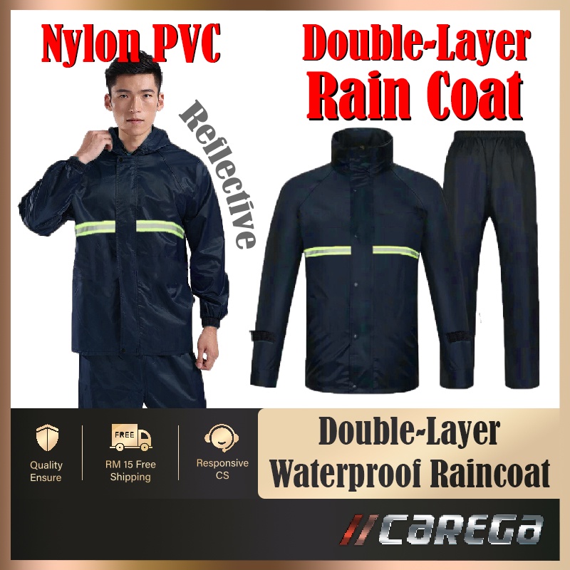 Double raincoat sale for motorcycle