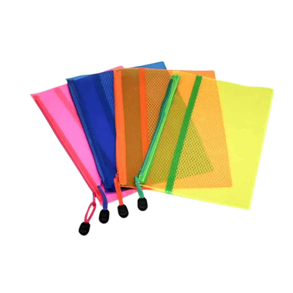 [Ready Stocks] Neon Netting PVC Pouch - OneDollarOnly | Shopee Singapore