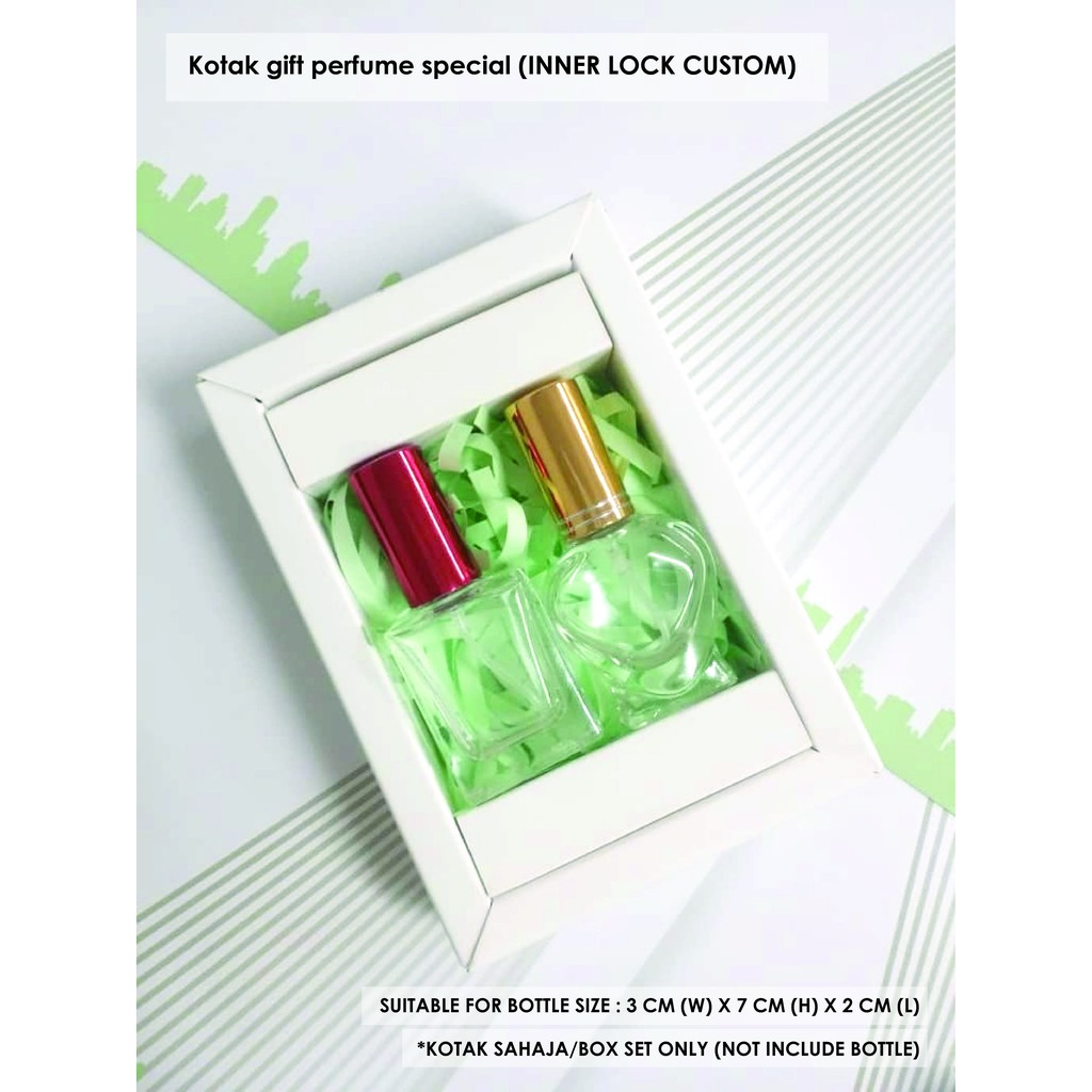 Perfume Box (INNER LOCK CUSTOM) (KOTAK SAHAJA) | Shopee Singapore