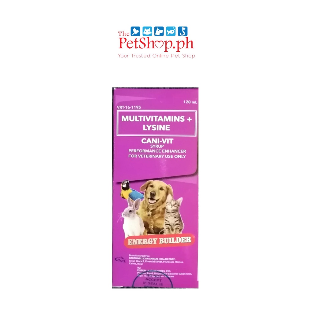CaniVit Multivitamins for All Pets Liquid Syrup 120ml | Shopee Singapore