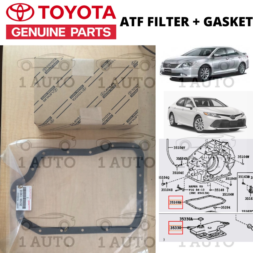 ATF FILTER + GASKET TOYOTA CAMRY ASV50 2.5 ASV70 2.5 LEXUS ES250 ASV60 ...