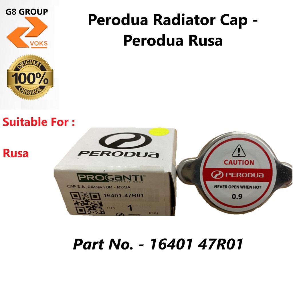 Perodua Radiator Cap - Perodua Rusa ( 16401 47R01 ) | Shopee Singapore