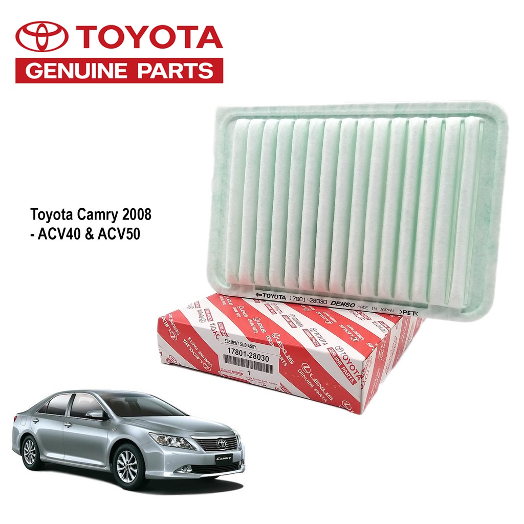 Air Filter Toyota Camry 2.4 Camry 2.0 Filter ACV40 ACV41 ACV50 ACV51