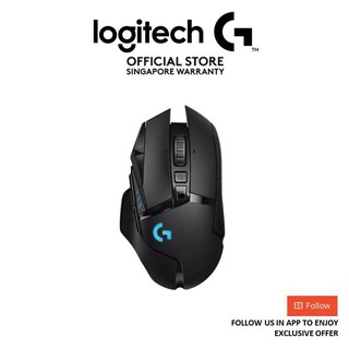  Logitech G502 Lightspeed Wireless Gaming Mouse, 25K