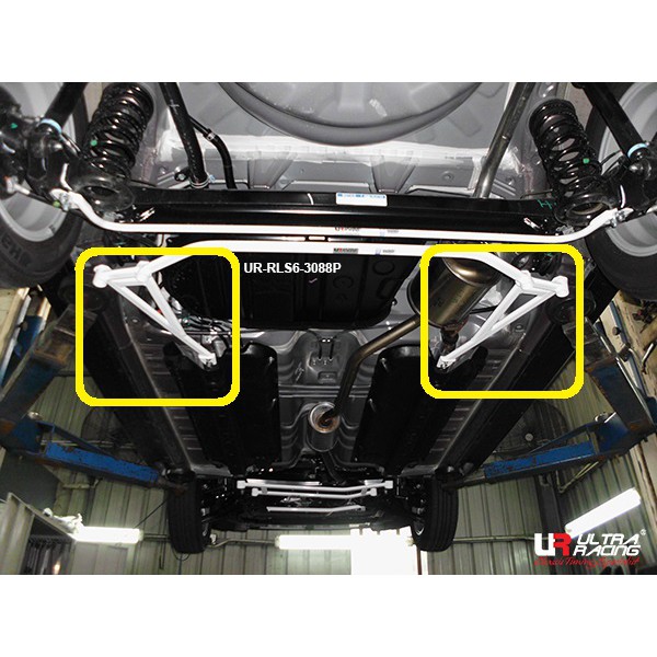 Perodua Axia/Axia FL/Bezza Rear Lower Bar 6 Point RLS6-3088P - Ultra ...