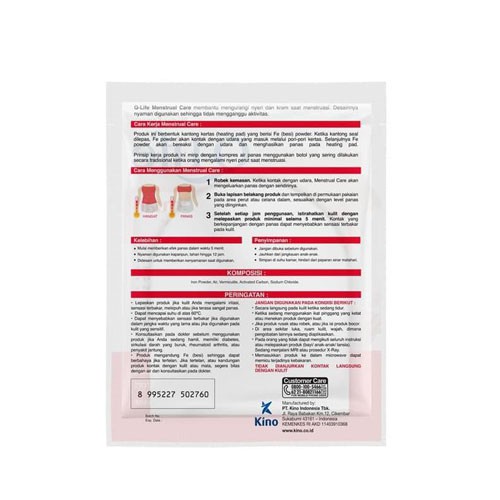 Q-Life Menstrual Care / Nyeri Perut / Nyeri Haid / Menstrual Care - Gambar 2