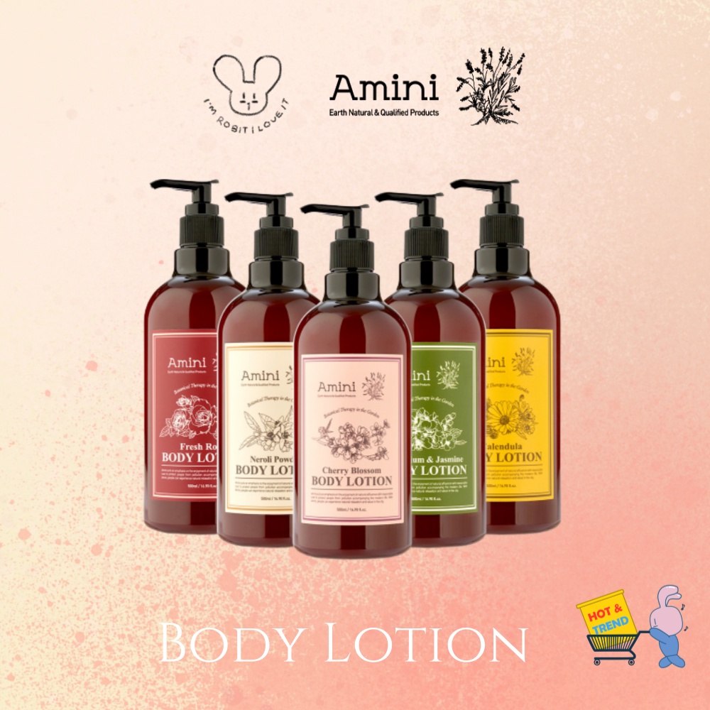 X_[Amini] Flower Therapy Body Lotion 5 Types body lotion korea / korea