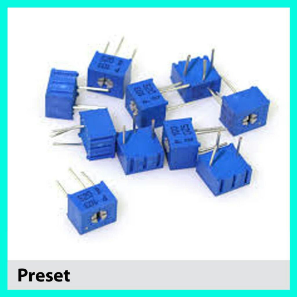 Preset, variable resistor Shopee Singapore