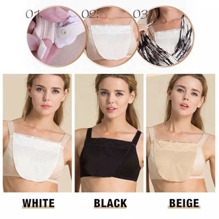 Lace Privacy Invisible Bra Cleavage Cover Up for Low Neckline Lace  Camisole,Clip-on Mock Camisole Bra for Women, Lace, One size :  : Fashion