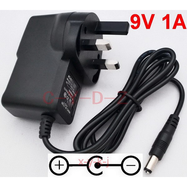 1pcs high quality 9V 1A Adapter 9V 1000mA  Power Supplies For CASIO LK300tv LK-100 LK-200 LK-210 AD-5 AD-5MLE CTK496 CT310 CT640 CTK540