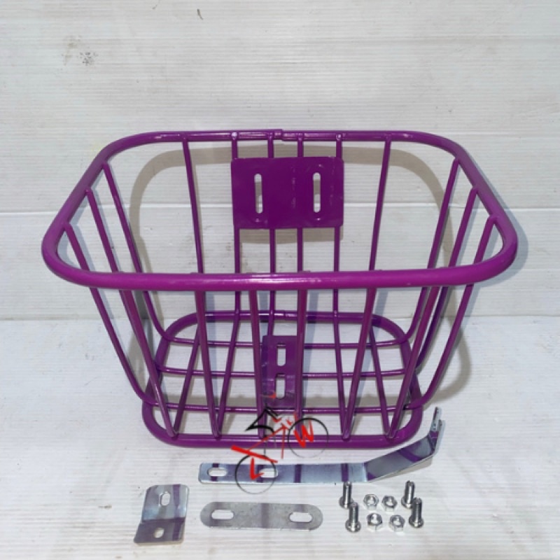 Iron Bike Basket 12 16 18 20 Iron Basket Color Bicycle Minion Folding