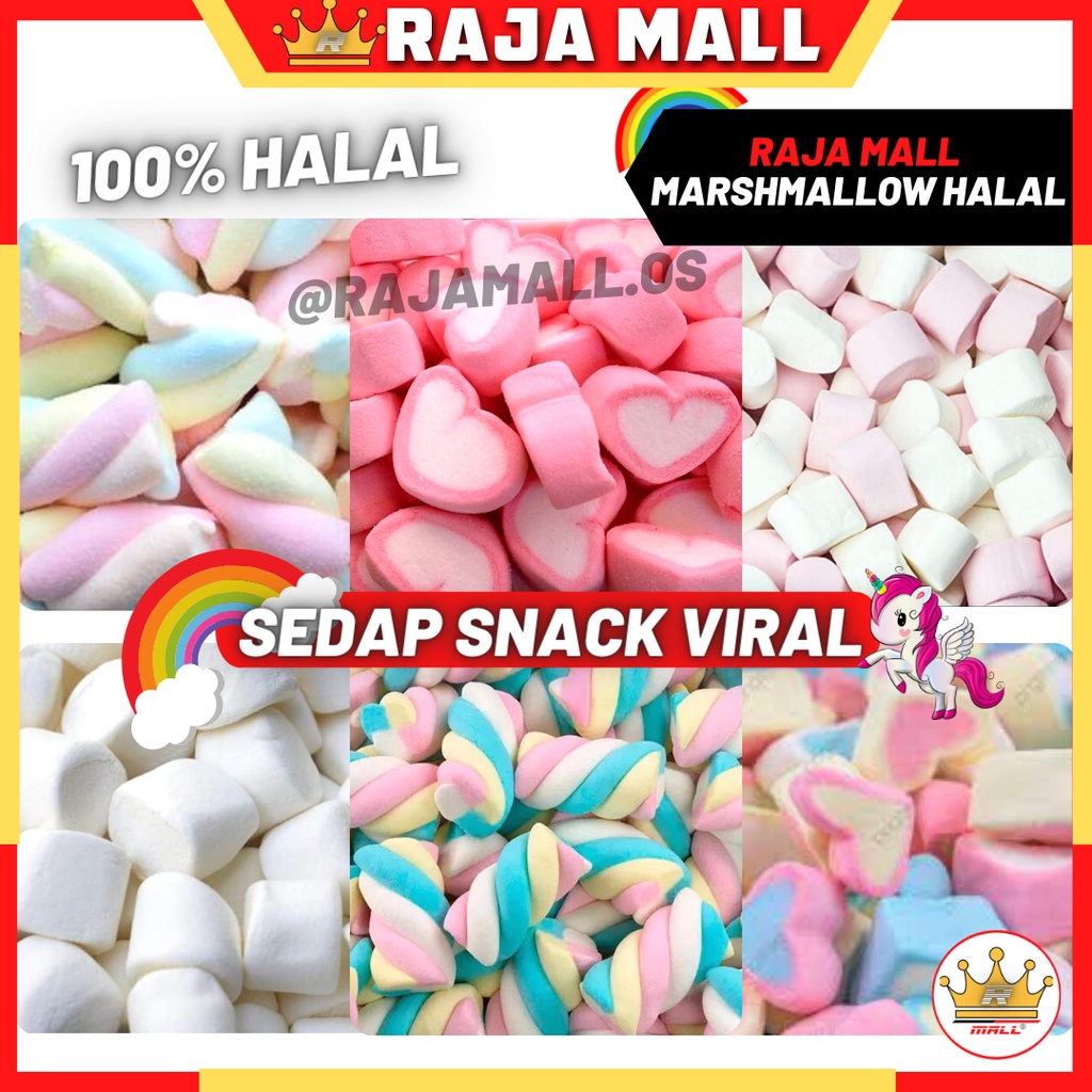 Premium Homemade Marshmallow Halal Jakim Chocolate Marshmellow Gulagula