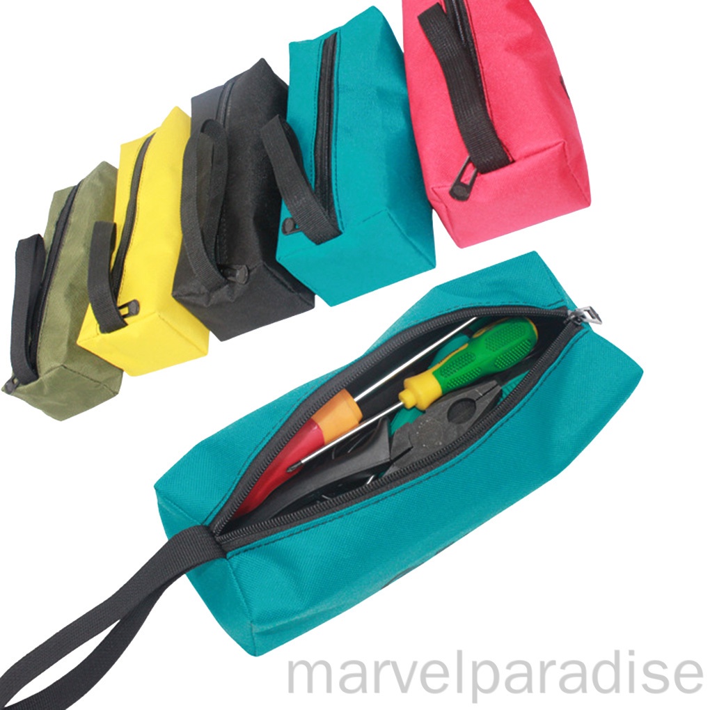 [MAPDE] Oxford Cloth Waterproof Storage Bag Screws Nails Drill Bit Organizer Pouch Hand Tool Pack