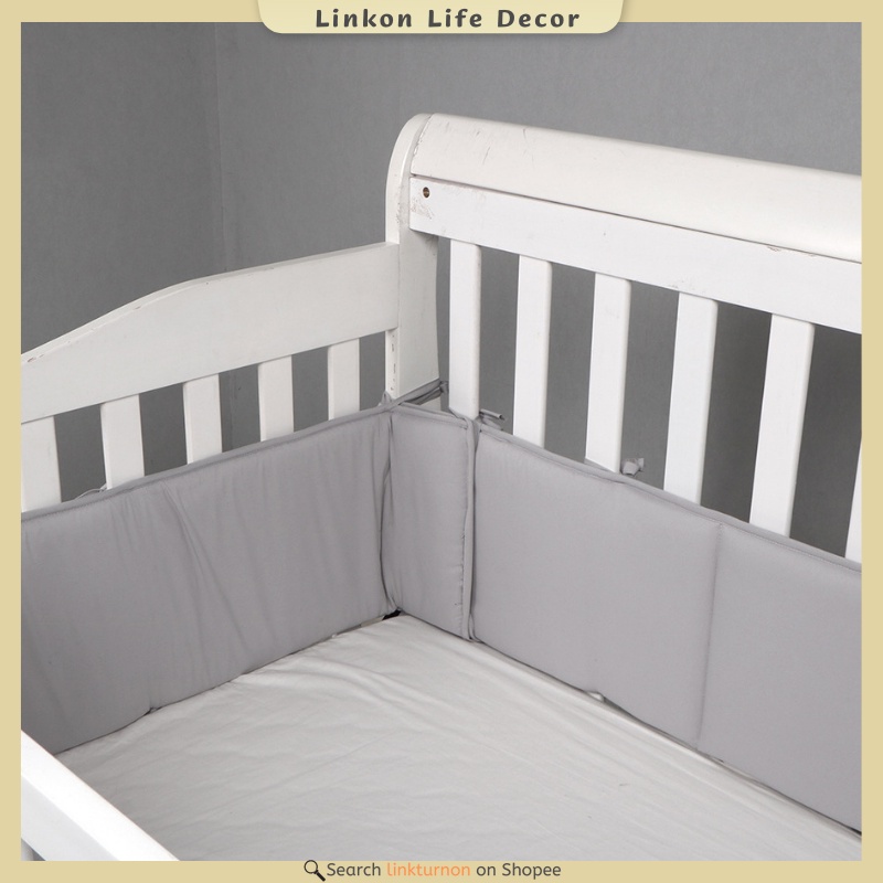 Padded crib hot sale bumpers