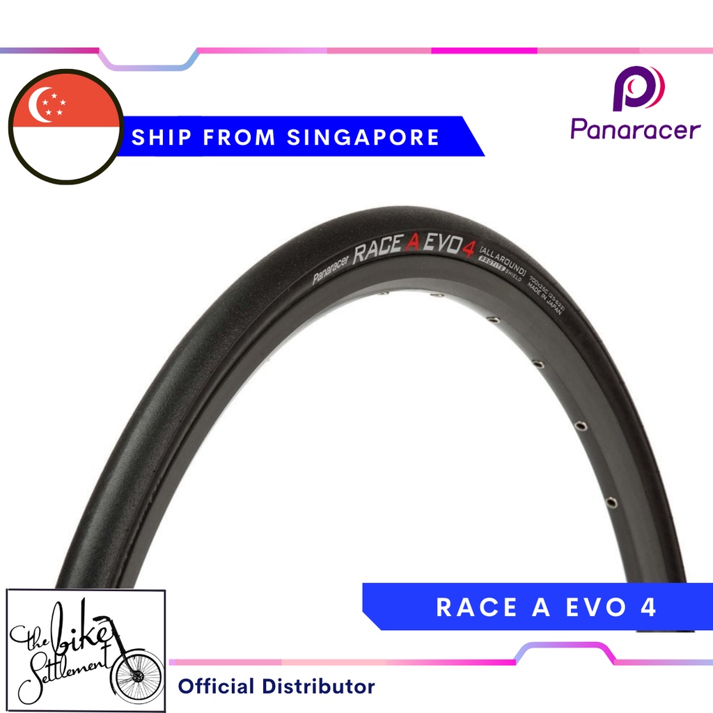Panaracer - Race A Evo4 - Road Racing - Aramid Folding Bicycle Tire