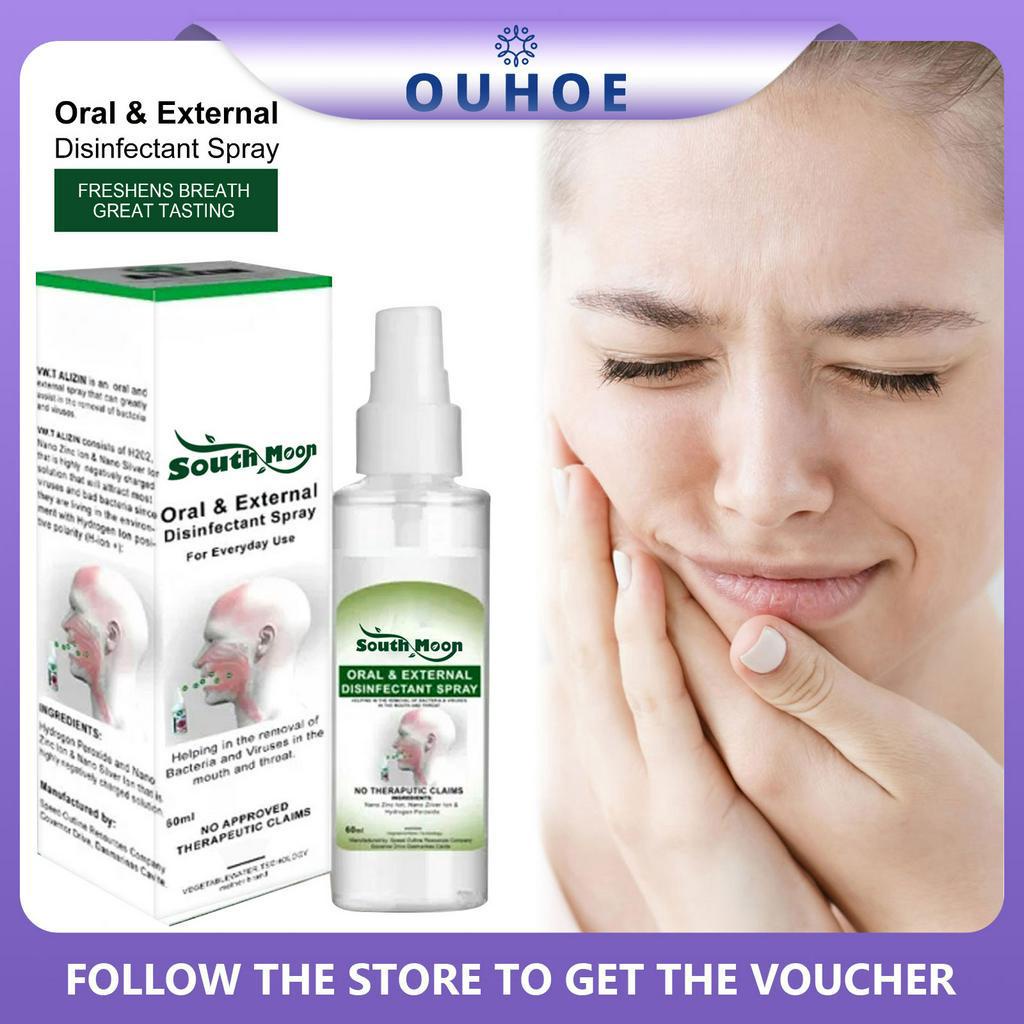 Breath Freshener Spray Remove Smoke Mouths Ulcer Dry Itchy Mouth Anti
