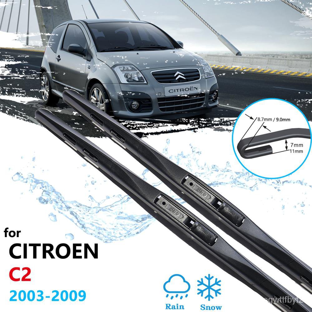Car Wiper Blades for Citroen C2 20032009 Front Windscreen Windshield
