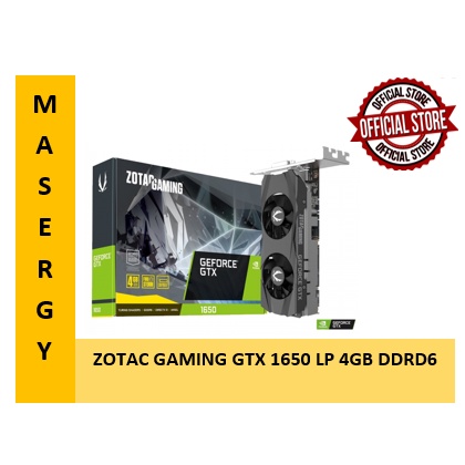 Zotac best sale 1650 lp