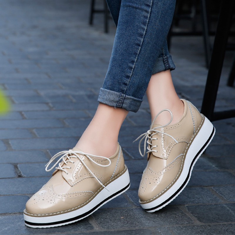 Chunky sole brogues on sale womens