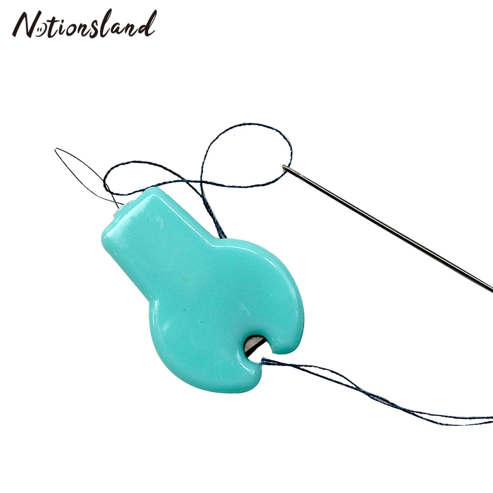 3pcs Multi-function Sewing Needle Threader with Knife Thread Cutter DIY ...