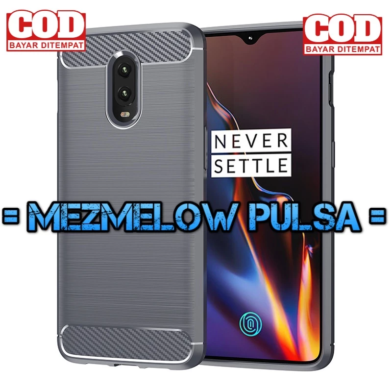 TPU Fiber Carbon Case OnePlus 6 Elastis Ringan - Gambar 3
