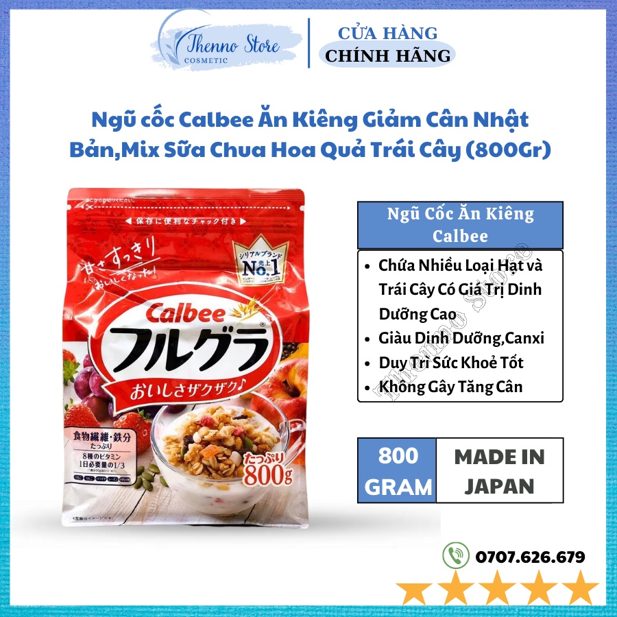 Japanese Weight Loss Diet Calbee Cereals, Fruit Yogurt With Breakfast (750G) Shopee Singapore
