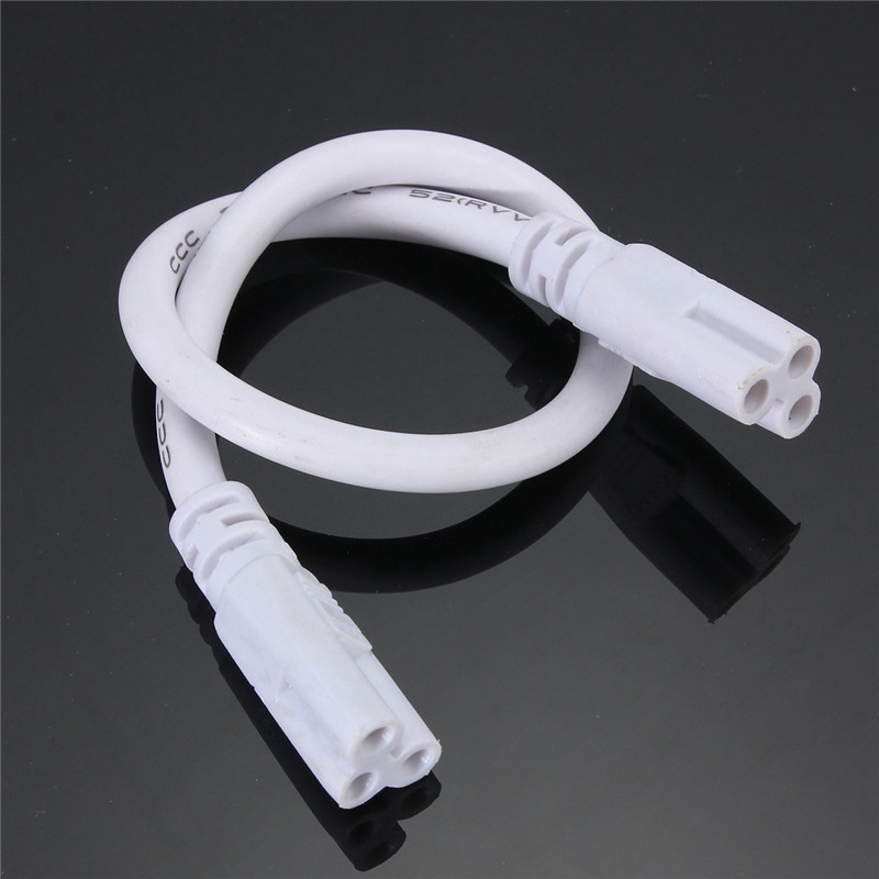 T5 T8 LED Lamp Fluorescent Bulbs Power Cord Wire Lamps Connector Cable ...