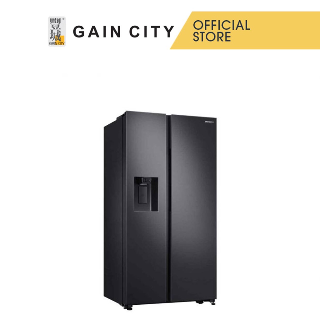 Samsung Side By Side Fridge 617l Rs64r5304b4 Shopee Singapore