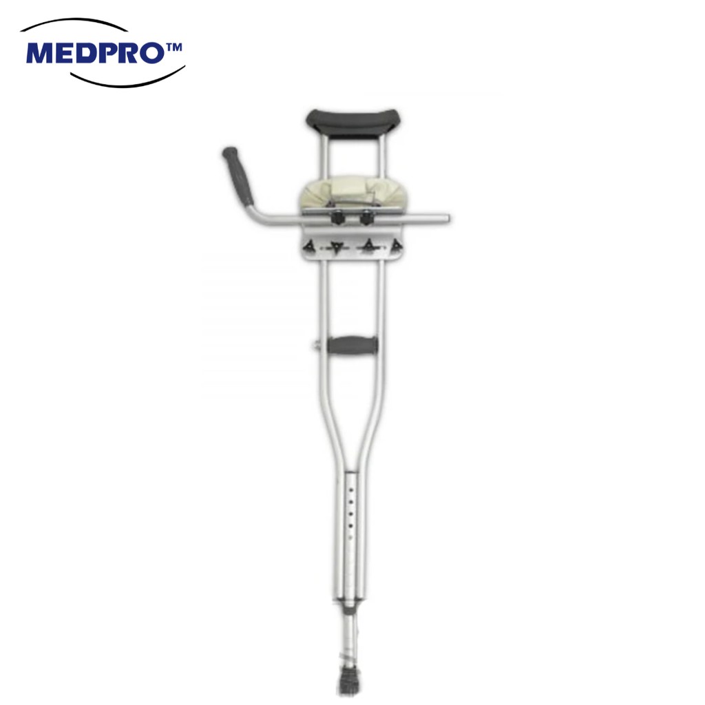 Axillary Crutches with Platform Attachment MEDPRO MEDICAL SUPPLIES