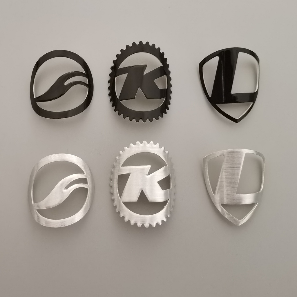 GT Bike Head Badge Aluminum Decals Stickers For BMX Folding Bicycle Front Frame Steam Cycling Accessories Emblem I.535233365