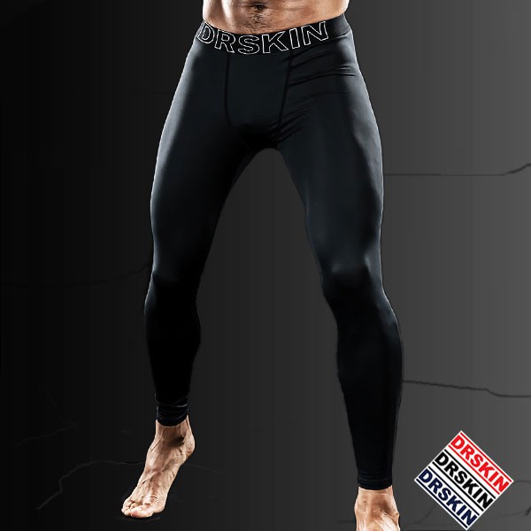 DRSKIN Korea MEN`s Compression Pants Baselayer Gym Sports Clothes Fitness Wear Leggings Trousers Tight